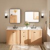 Keonjinn Framed Wall Mirror, Modern Rectangular Bathroom Vanity Mirror, Wall Mounted - 2 of 4