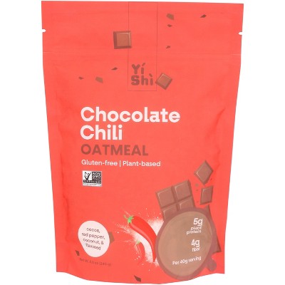 Yishi Oatmeal Chocolate Chili - Count Of 5 - 8.5oz : Target