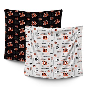 NFL Cincinnati Bengals Home & Away Baby Blanket - 2pk - 1 of 1