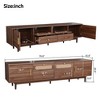 LOVSON 76" TV Stand with Drawers for Living Room/Bedroom, Modern Chic Entertainment Center for TVs Up to 85 inches, Entertainment Center with Storage - 3 of 4