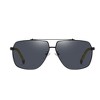 Anna-Kaci Men's Fashion Two Tone Box Polarized Sunglasses UV400 Protection - 2 of 4