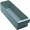 Quantum Storage Systems Super Tuff Euro Drawer, 17-3/4"L X 5-9/16"W X 4-5/8"H, High Impact Polysteryne, Gray, Made In USA - 2 of 2