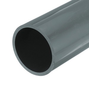 Unique Bargains Water Plumb DIY Crafts High Impact Rigid Round Pipes 8" Length - 1 of 4