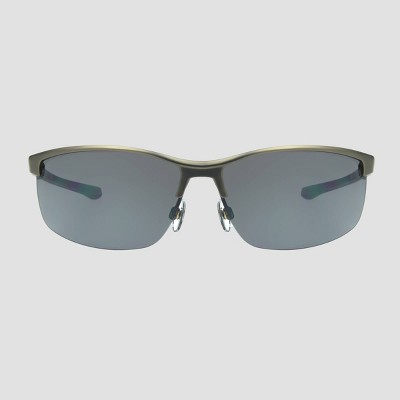 Men's Browline Wrap Sport Sunglasses - All In Motion™ Black : Target