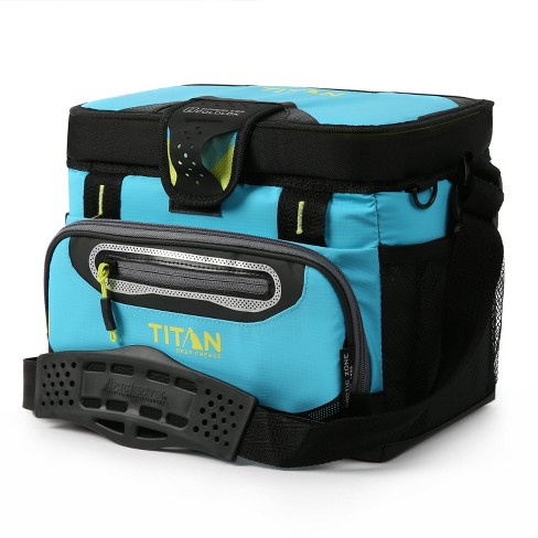 Lunch Bags and Lunch Boxes Blue - Blue Zipperless Insulated Lunch Bag