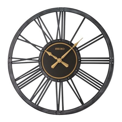 Seiko 24" Bennett Farmhouse Wall Clock