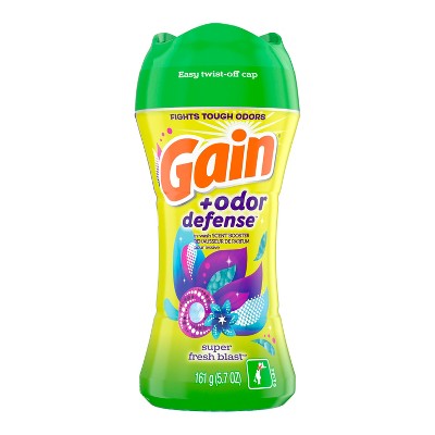 Gain + Odor Defense In-Wash Scent Booster, Super Fresh Blast Scent, 5.7 oz, HE Compatible