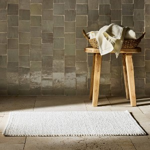 21"x34" Textured Bath Mat - Casaluna™ - 1 of 4