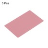 Unique Bargains Smooth Laser Engraving Metal Gift Craft Business Cards 5 Pcs - 3 of 4