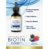 Carlyle Liquid Biotin 10000mcg | 2 oz Gel Drops - 4 of 4