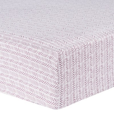 Trend Lab Flannel Fitted Crib Sheet