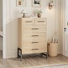 WhizMax 6 Drawer Dresser Storage Cabinet with Sturdy Metal Base - 4 of 4