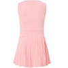 Coolmee Womens Mini Dress Tennis Dress Sleeveless Wrap Built in Shorts Golf Athletic Dress - 2 of 4