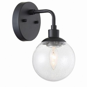 Craftmade Lighting Que 1 - Light Wall Light in  Flat Black - 1 of 1