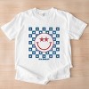 Simply Sage Market S.W.Smiley Patriotic Smiley Stars Garment Dyed Tee - 3 of 4