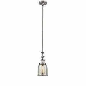 Bell - 1 Light Stem Hung Tiltable Mini Pendant In Industrial Style-14 Inches Tall and 5 Inches Wide - 1 of 1