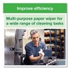 Tork Basic Paper Wiper, 1-Ply, 9 x 10.5, White, 250 / Box, 24 Boxes / Carton - 2 of 4