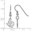Black Bow Jewelry Sterling Silver Texas Tech Red Raiders NCAA Dangle Earrings - 2 of 3