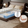 QingMoon Mattress, 12 Inch Hybrid Mattress in a Box, with Memory Foam and Pocket Spring for Pressure Relief, Comfort Sleep, Zoned Support - 2 of 4