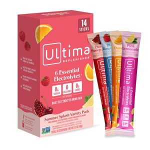 Ultima Replenisher Daily Hydration Electrolyte Stick Packs - Summer Splash Variety Pack - 1.7oz/14ct - 1 of 4
