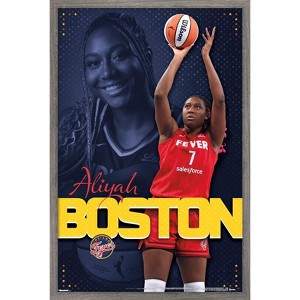 Trends International WNBA Indiana Fever - Aliyah Boston 25 Framed Wall Poster Prints - 1 of 4