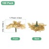 Unique Bargains Silk Rose Artificial Flower Heads Bouquet Decor - 3 of 4