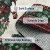 TackView Christmas Tree Area Rugs for Living Room Bedroom,Dining Room Washable Area Rug Non-Slip Non Skid Large Non Slip Xmas - 4 of 4