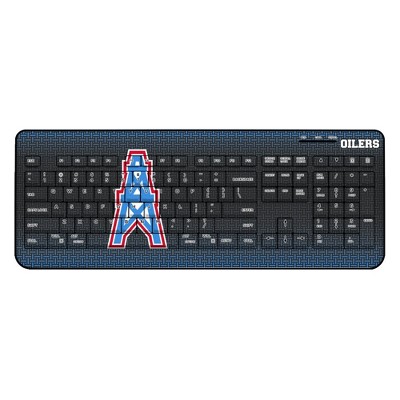 NFL AFC Historic Teams Linen Wireless USB Keyboard