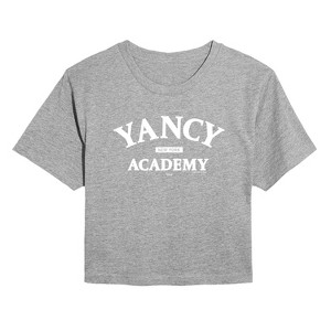 Women's - Disney - Yancy Academy Cropped Graphic T-Shirt - 1 of 4