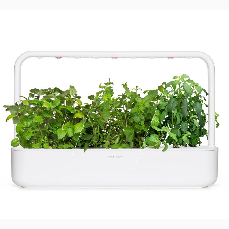 Click & Grow Indoor Herbal Tea Gardening Kit, Smart Garden 9 with Grow Light and 36 Plant Pods, 3 of 13