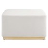 Modway Tilden Large 28 in. Square Performance Velvet Upholstered Ottoman - 2 of 4