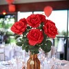 Floral Home 20" Red Rose Bush - 6-Pieces - 4 of 4