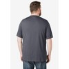 Boulder Creek by KingSize  Heavyweight Crewneck Pocket T-Shirt - image 3 of 4