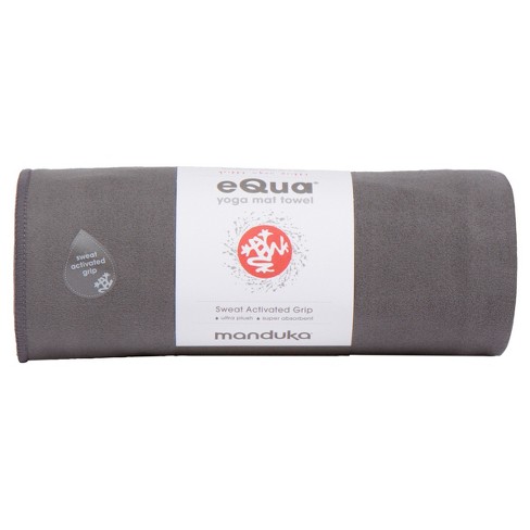 manduka equa towel mat yoga gray target