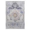 Okak Luxury Medallion Non-Shedding Carpet Area Rug for Living Room,Bedroom,All Size Indoor Stain Resistant Carpet - 3 of 4
