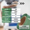 PSBM 4 Rolls Dark Green 18" x 1000 Ft. 100 Gauge Cast Hand Pallet Stretch Wrap - 4 of 4