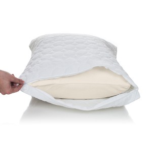 Yorkshire Home Twin Bed Bug Dust Mite Cotton Mattress & Pillow Protector White
