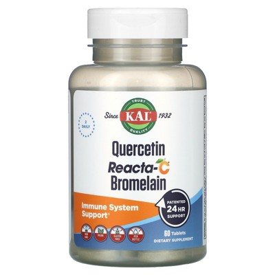 KAL Quercetin Reacta-C Bromelain, 60 Tablets