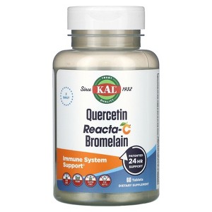 KAL Quercetin Reacta-C Bromelain, 60 Tablets - 1 of 2
