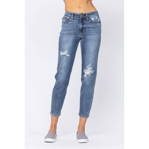 Women's High Waist Slim Fit Jeans - Judy Blue - 1 of 4