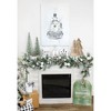 AuldHome Design Wooden Christmas Tree Trays, 2pc Set, Rustic Farmhouse Holiday Christmas Serving Decorative Platters - 4 of 4