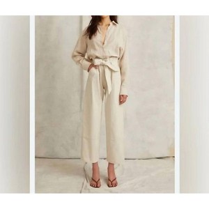 Women's Bo Paper Bag Canvas Patched friend Pant - MARISSA WEBB - 1 of 3