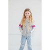 Harry Potter Slytherin Ravenclaw Hufflepuff Girls French Terry Zip Up Hoodie Little Kid to Big Kid - 4 of 4