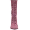 Memoi Women's Classic Cozy and Warm Cable Knit Crew Socks - 2 of 4