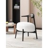 27.5"Accent Chairs,White - 2 of 4