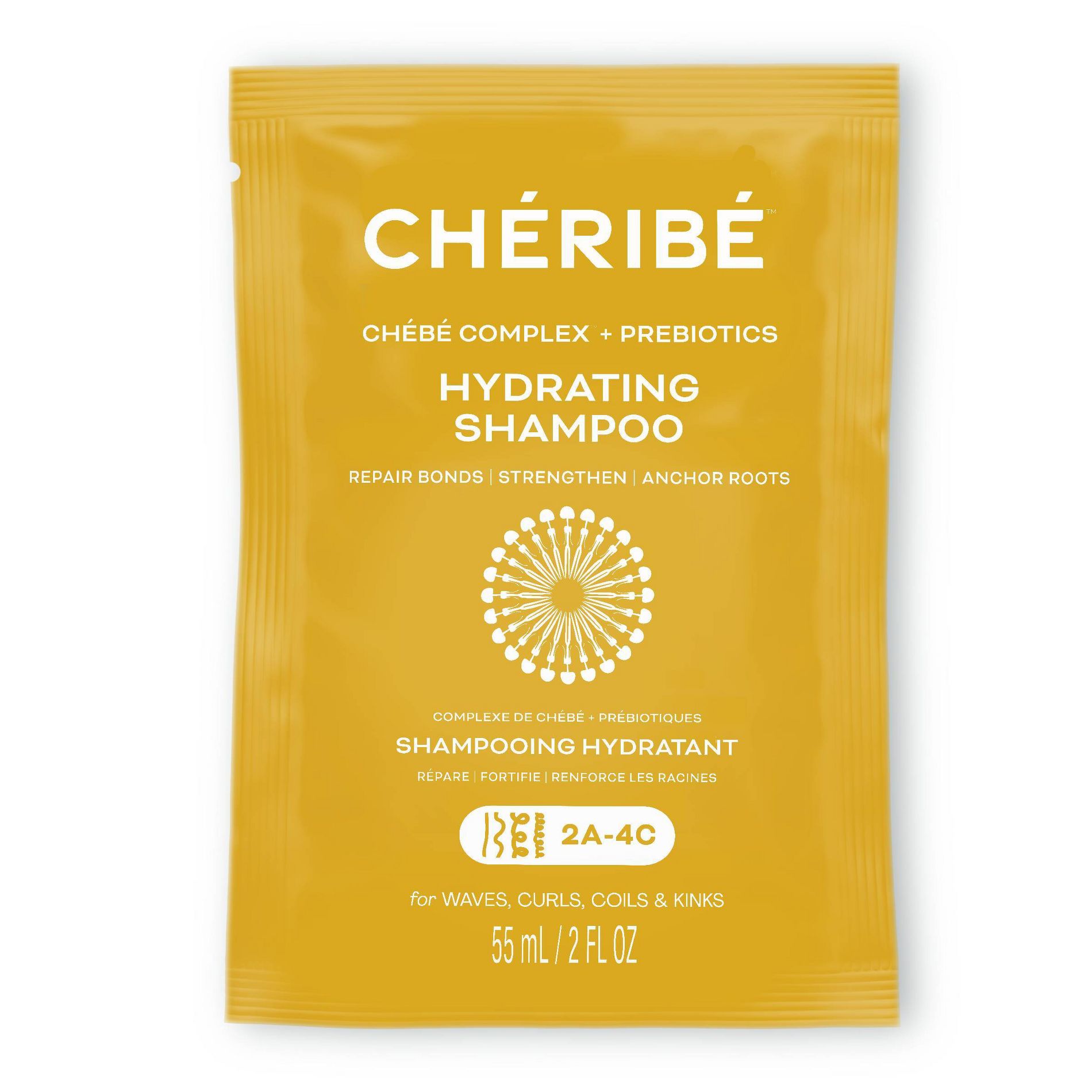 Cheribe Hydrating Shampoo with Chebe Complex + Prebiotics  for Dry Damaged Hair