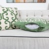 ChicFurnit Bed Pillows Home Pillow Velvet Decorative Pillow with Hidden Zipper Cotton Pillows for Living Room Decoration, Green, 20"*1"*20" - 4 of 4
