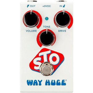 Way Huge Electronics Smalls STO Overdrive Effects Pedal White - 1 of 4