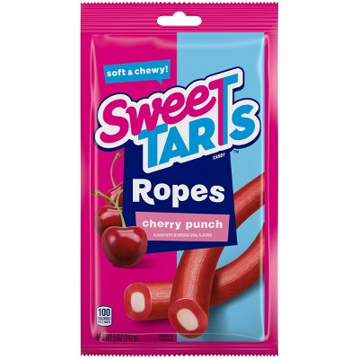 SweeTARTS Ropes Cherry Punch Peg Candy - 5oz