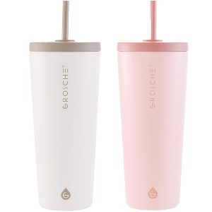GROSCHE JASPER Insulated Tumbler with Straw - 23oz, Straw Tumbler - 1 of 4
